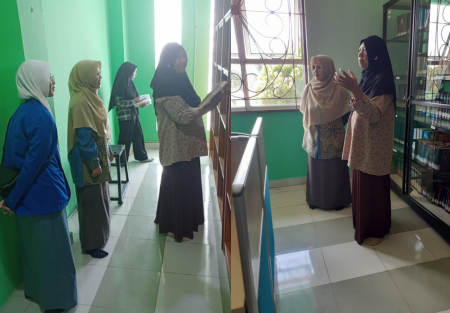 library tour dengan Perpustakaan Al Manahel MAN 1 Pangkalpinang